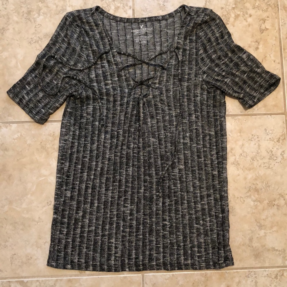 lace up top